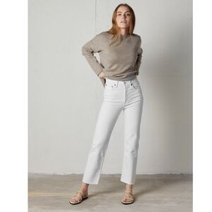 Re/Done 70s Stove Pipe Straight Crop Jeans 31 NEW NWT